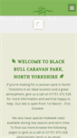 Mobile Screenshot of blackbullcaravanpark.com